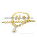 Chunky jewelry sets with 18K Gold plated jewelry